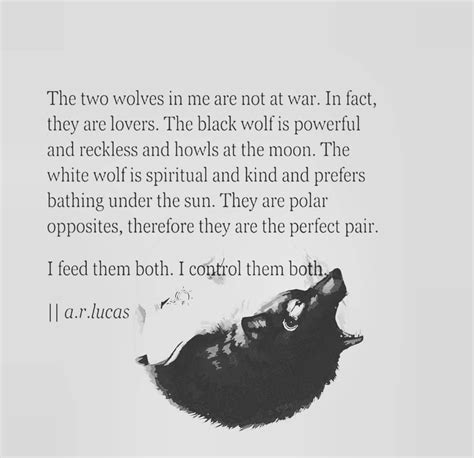 The Two Wolves Is I Wolf Quotes Wisdom Wolf Love Quotes Wolf Quotes