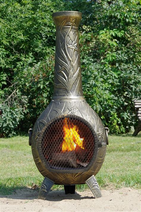 Orchid Chiminea Outdoor Fireplace Designs Fireplace Design Outdoor