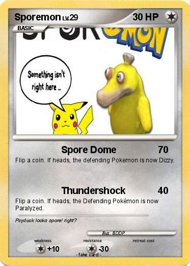 Pokémon Sporemon Spore Dome My Pokemon Card