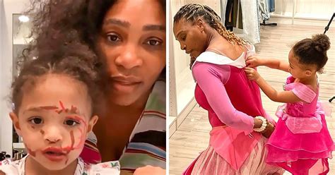 20 Pics Of Serena Williams With Her Daughter That Show Shes A Tough Cookie On The Tennis Court