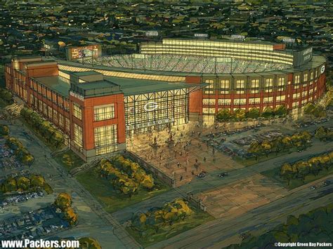 Lambeau Field Painting At Explore Collection Of