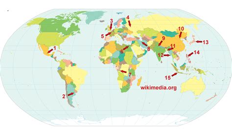 Largest Capital Cities Of Countries Megacities Connected Web