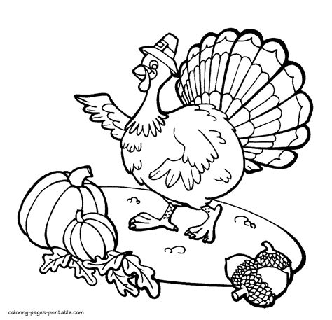 Thanksgiving Coloring Sheets For Kids Coloring Pages Printablecom