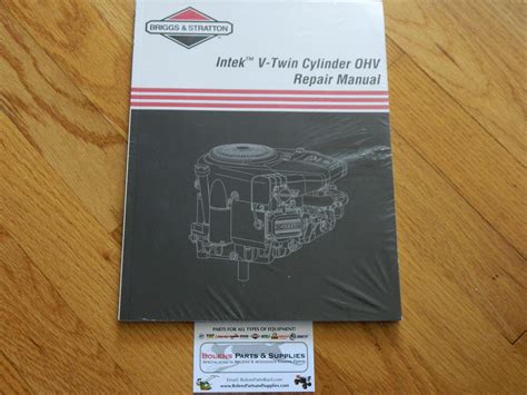 Briggs And Stratton Vanguard Service Manual