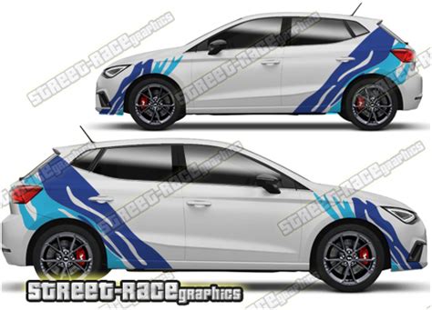 Seat Ibiza Large Graphics 015 Street Race Graphics