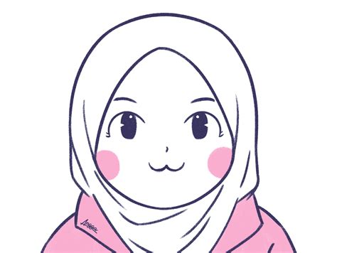 Chibi Hijab Girl By Angga Indratama On Dribbble