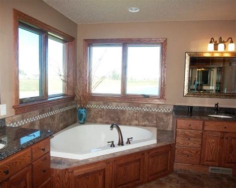 To remodel your bathroom you need to know to turn off all the pipes before beginning. Traditional Bathroom Corner Tubs Design, Pictures, Remodel ...