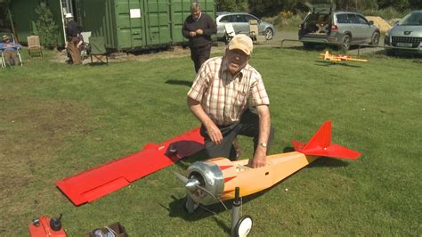 Hannibal Rc Model Plane First Flight By Dick Carrigan Youtube