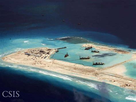 Control over the south china sea and its reefs has swung violently over the centuries with the rise and fall of empires, leaving the issue of ownership in. Top US admiral: China is building 'great wall of sand ...
