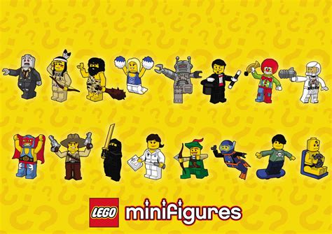 Lego Minifigures By Michael Patton At