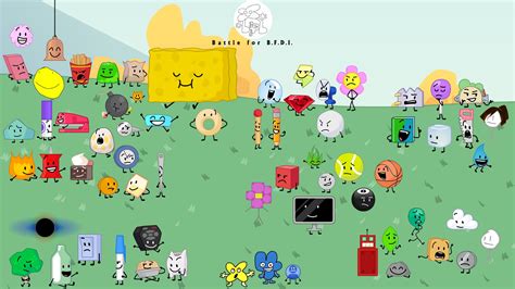 Bfb All Characters With Profily Uroyale363