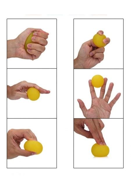 Adsx Silicone Massage Therapy Grip Ball For Hand Finger Strength
