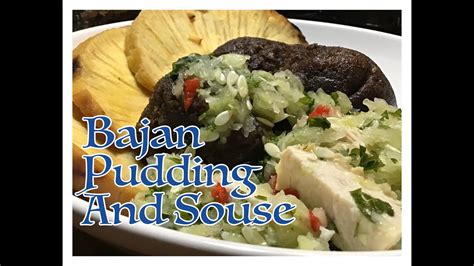 bajan black pudding and souse porkless version cook in microwave oven youtube