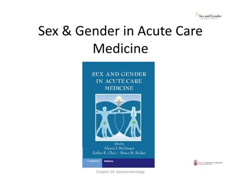 Ppt Sex And Gender In Acute Care Medicine Powerpoint Presentation Free
