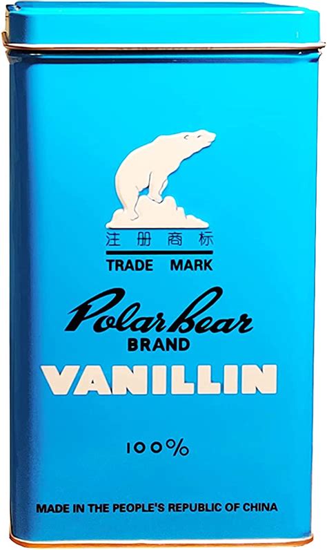Polar Bear Brand Organic Vanillin Powder 100 Pure 500 Gram Flavouring