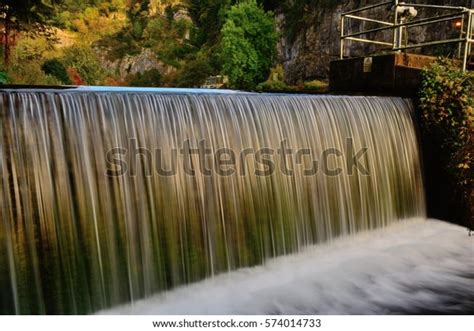 Waterfall Cheddar Gorge Stock Photo 574014733 Shutterstock