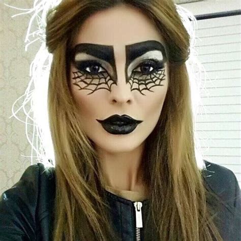 Halloween ♦ℬїт¢ℌαℓї¢їøυ﹩♦ Halloween Makeup Black Widow Makeup