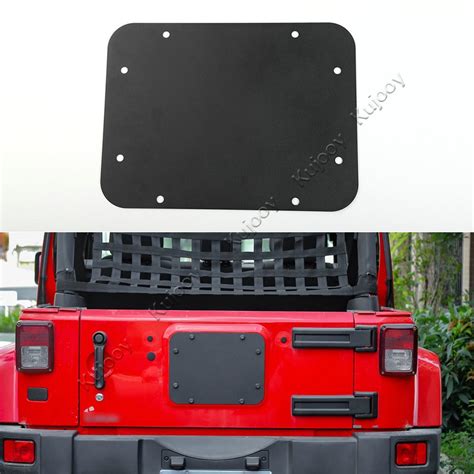 Aluminum Alloy For Jeep Wrangler 2007 2016 Tailgate Exhaust Air Outlet