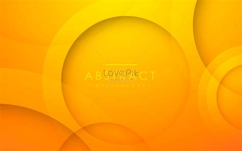 Abstract 3d Circle Layer Orange Banner Background Download Free