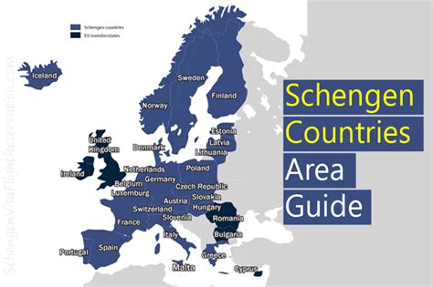 Detailed Guide On The Schengen Countries Area Schengen Travel