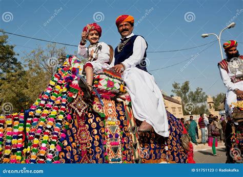 Boy And His Father Rides The Camel Editorial Stock Photo Image Of