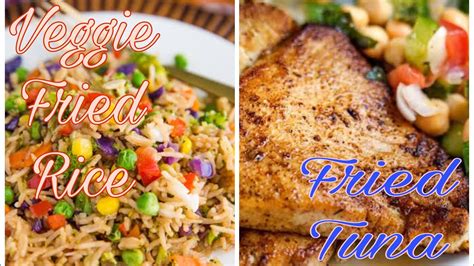 Tuna is an easy fish to use when whipping up canned food recipes. Veggie Fried Rice & Fried Tuna - YouTube