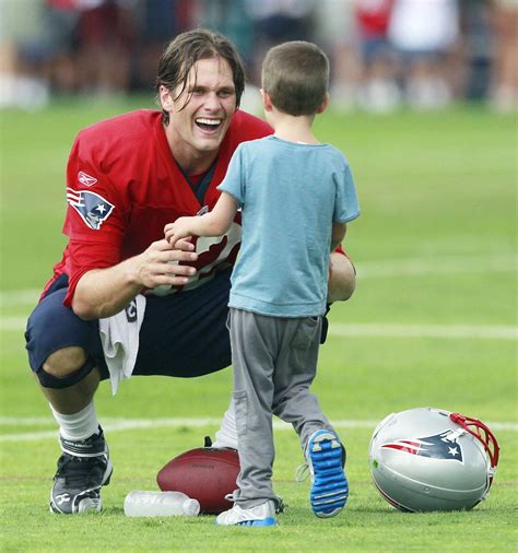 Tom Brady S Oldest Son Tom Brady Showers His Sons With KissesSee The
