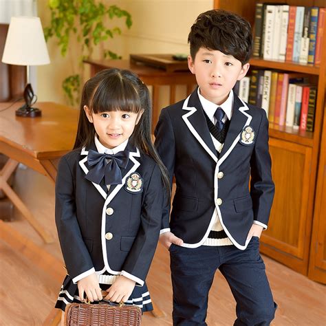 Class Suit Group Buy British Style Childrens Clothing Spring And