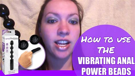 Anal Beads Review Vibrating Anal Power Beads Best Anal Sex Toy Comes With A Special Prep Kit