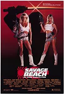 Amazon Com Savage Beach Poster Movie X Dona Speir Hope Marie Carlton Bruce Penhall Rodrigo