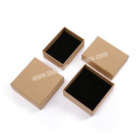 wholesale custom luxury rigid kraft paper cardboard t lid and base box
