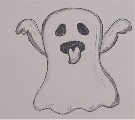 How To Draw Ghosts Eas How To Draw