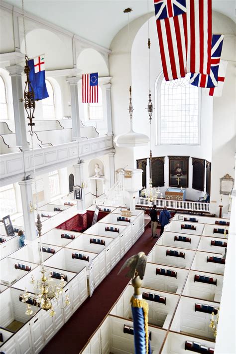 Virtual Visit Inside The Old North Church In Boston New England