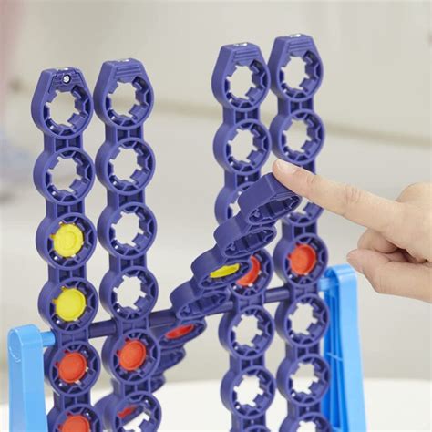 Connect 4 Spin Game Features Spinning Connect 4 Grid 2 Player Board
