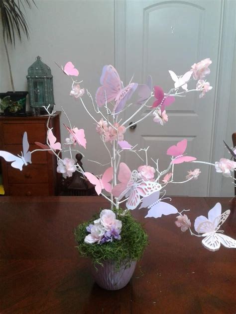 Butterfly Centerpiece Etsy Butterfly Baby Shower Decorations