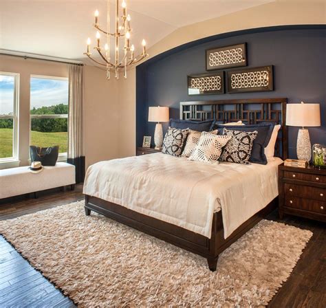 30 Blue And Tan Bedroom