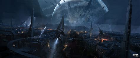 Reaper Destruction Mass Effect 3 Concept Art The Reaper Threat