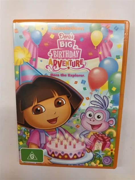 DORA THE EXPLORER Dora S Big Birthday Adventure DVD 2010 Cf300 5