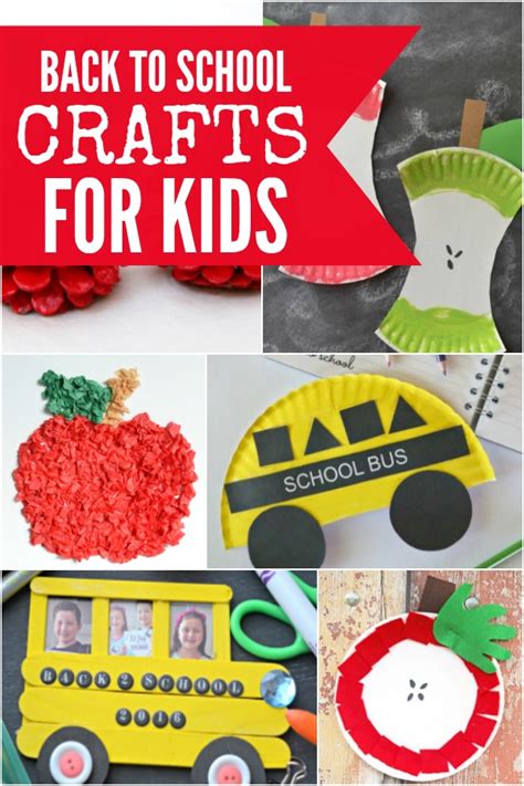 Back To School Crafts For Kids 15 Crafts Perfect For Kids