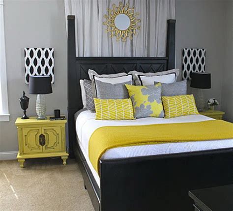 Gray And Yellow Master Bedroom Ideas