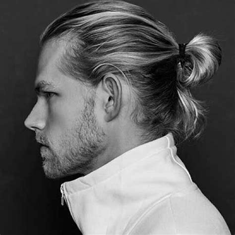 Ponytail Hairstyle For Men In 2019 Growing Long Hair Men Man