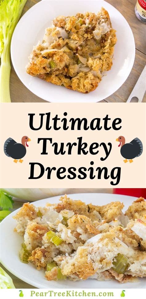 traditional turkey dressing recipe perfect for serving with thanksgiving a… turkey dressing