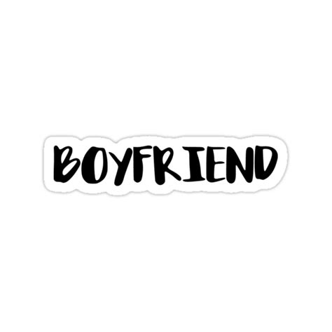 Boyfriend Stickers By Ftml Redbubble