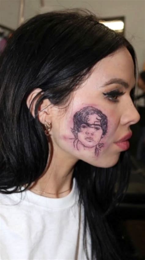 Singer Kelsy Karter Admits Her Harry Styles Face Tattoo Was A Publicity