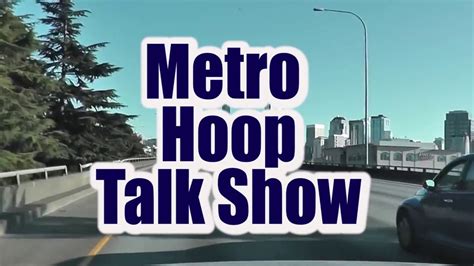 Metro Hoop Talk Show Episode 1 Youtube