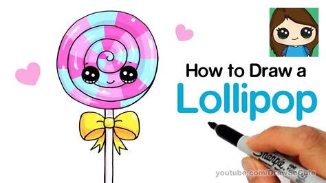 Kawaii & colorful japanese hair styling at viva cute candy salon in tokyo. How to Draw a Lollipop Easy and Cute - YouTube