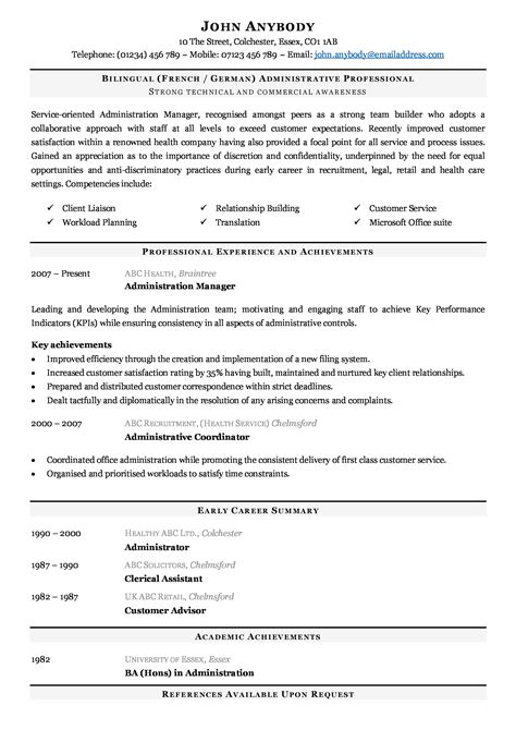 Cv Before And After Example The Cv Store