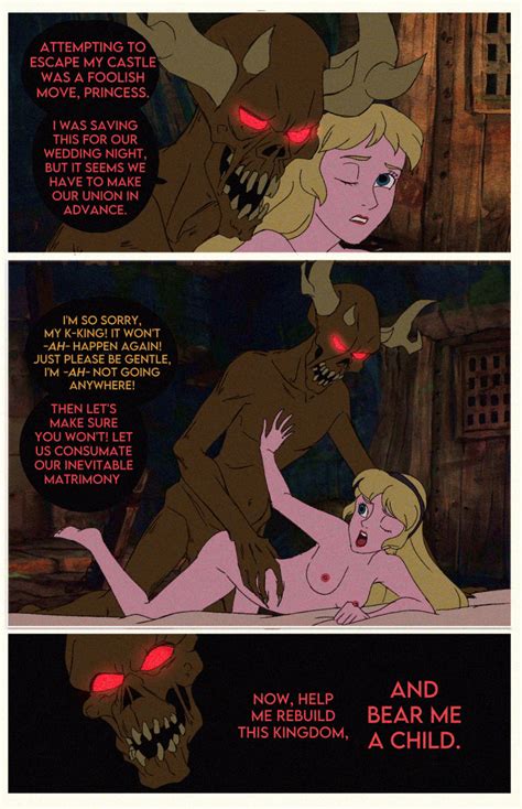 Rule 34 Disney Forced From Behind Impregnation Lich Mounted For Sex Princess Eilonwy The Black
