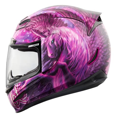 Icon Pink Motorcycle Helmet Icon Airmada Salient Full Face Motorcycle
