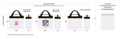 Nfl Bag Policy Details Of New Stadium Rules